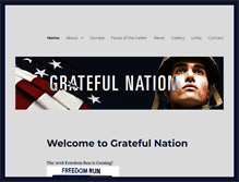 Tablet Screenshot of gratefulnationmontana.com